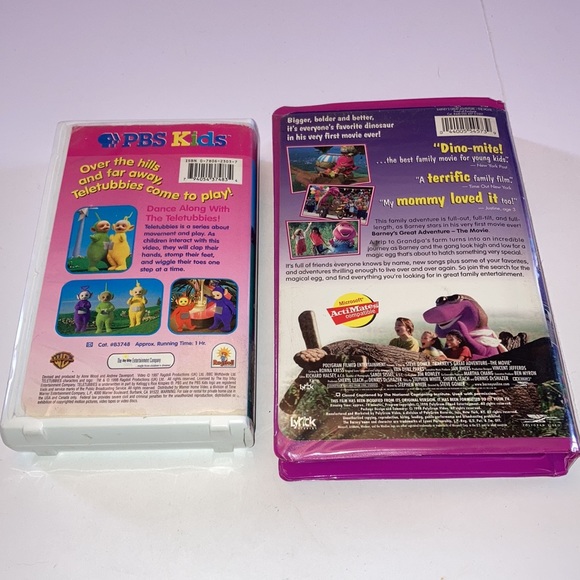 Teletubbies and Barney VHS  1997 and ‘98 - Picture 3 of 3